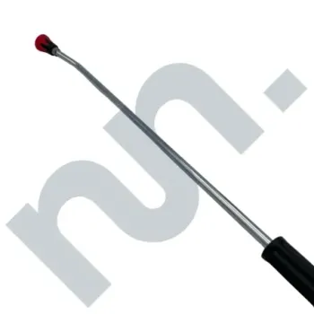 LANCE LAVAGE COURBEE 1000MM 400BAR MALE 1/4 + PORTE BUSE