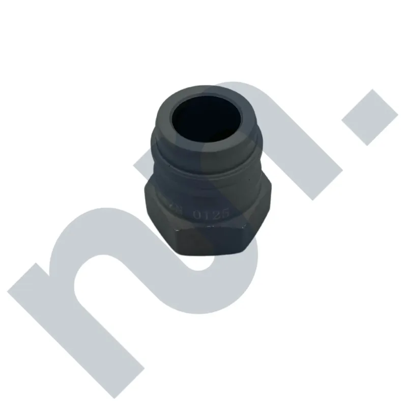 COUPLEUR MALE PASSAGE LIBRE THP DN10 FEMELLE GAZ 1/4 AC14,2mm